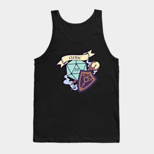 D&D Cleric D20 Tank Top